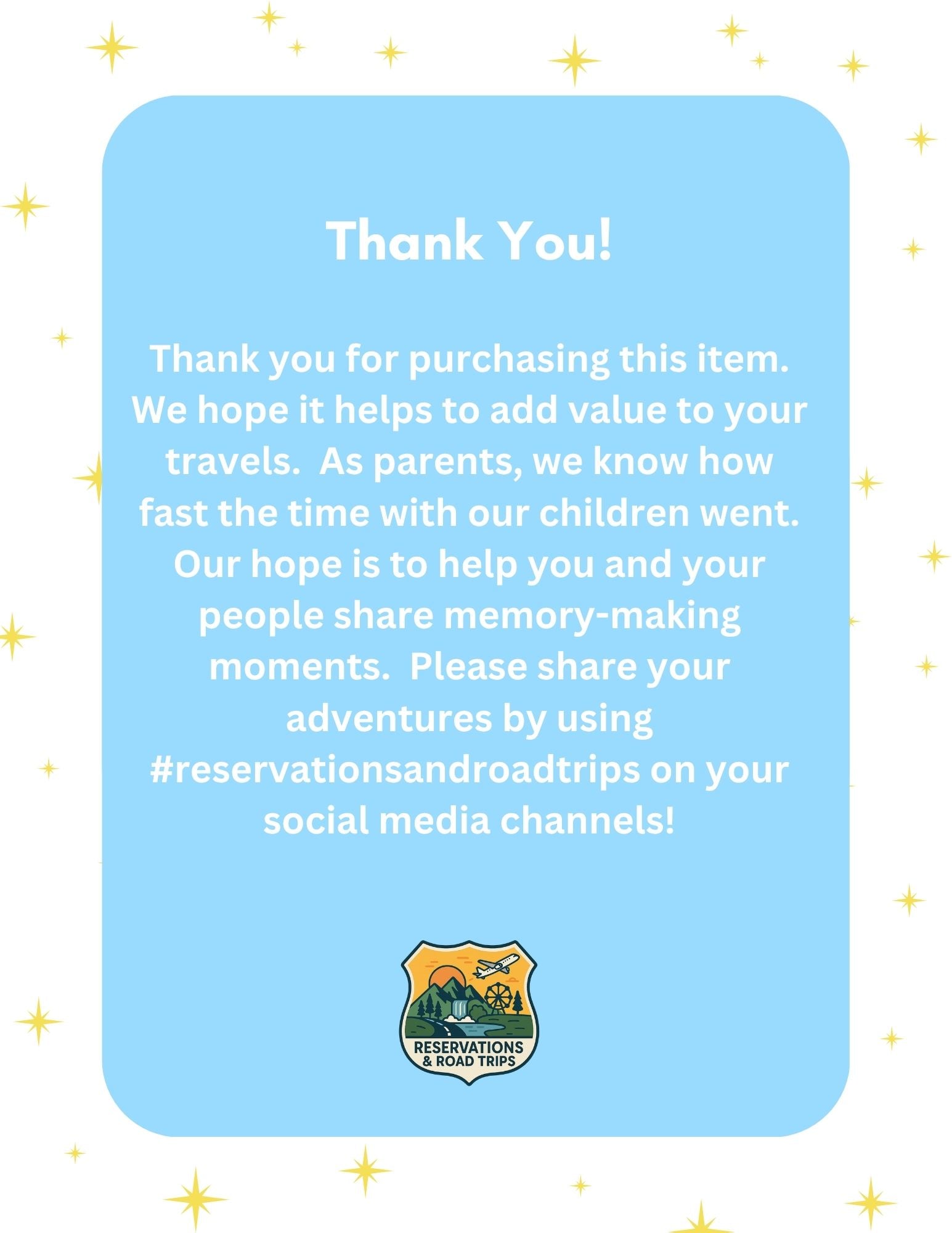 Disney Travel Journal