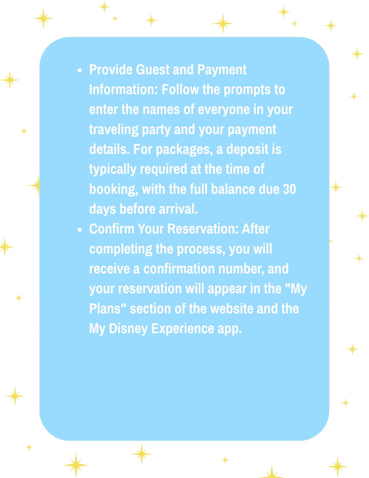 Disney Travel Helpful Hints