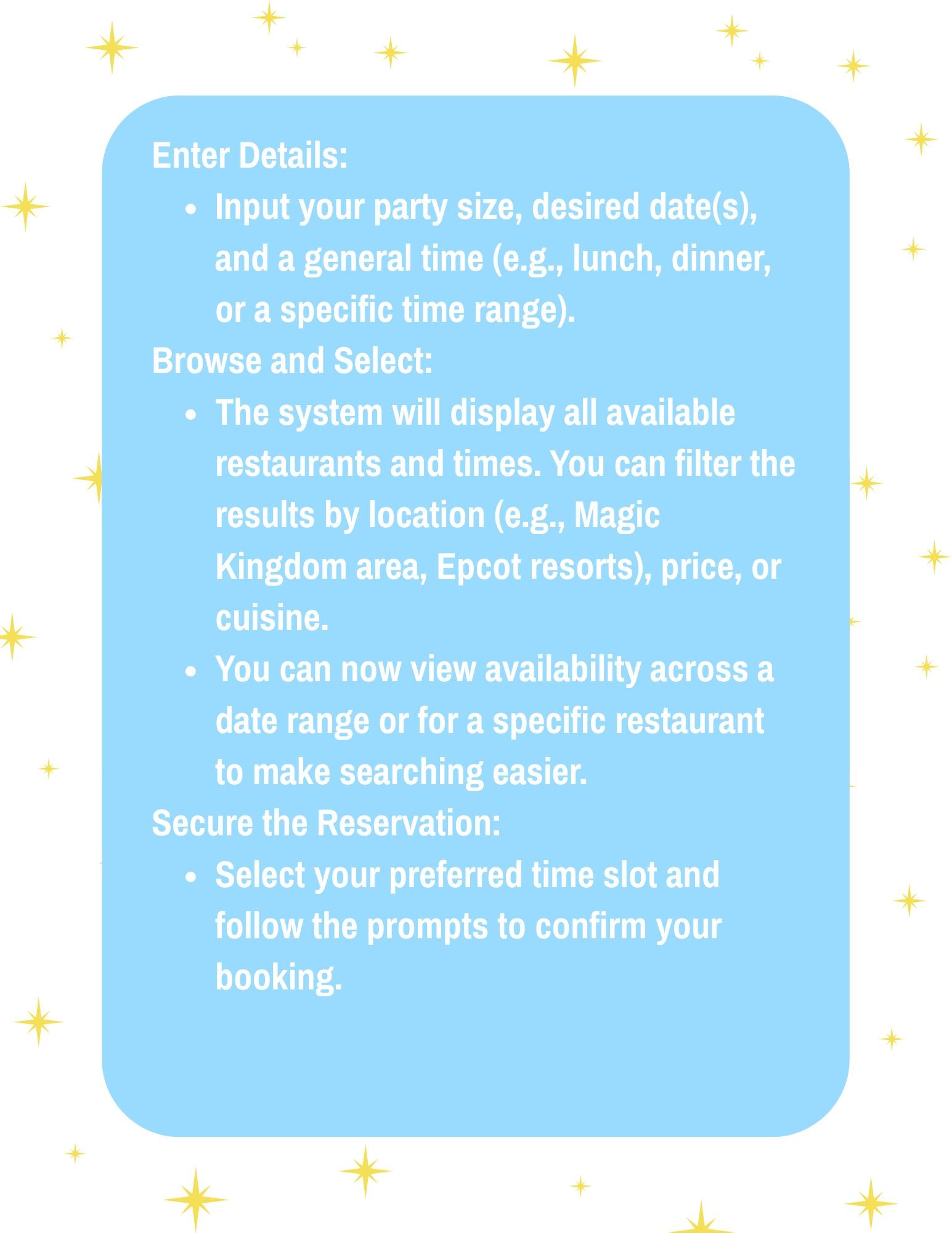 Disney Travel Helpful Hints