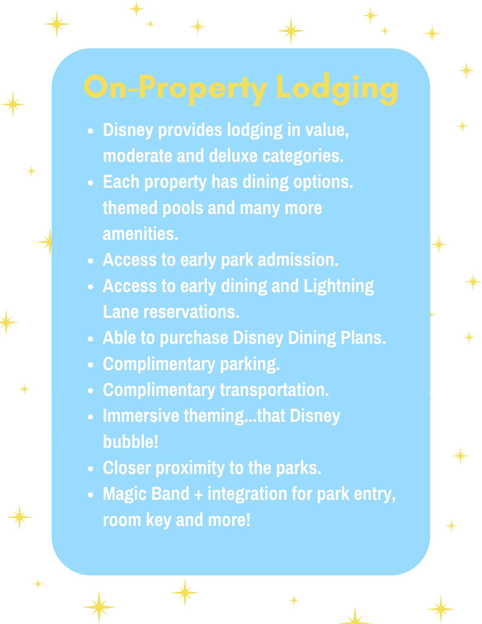 Disney Travel Helpful Hints