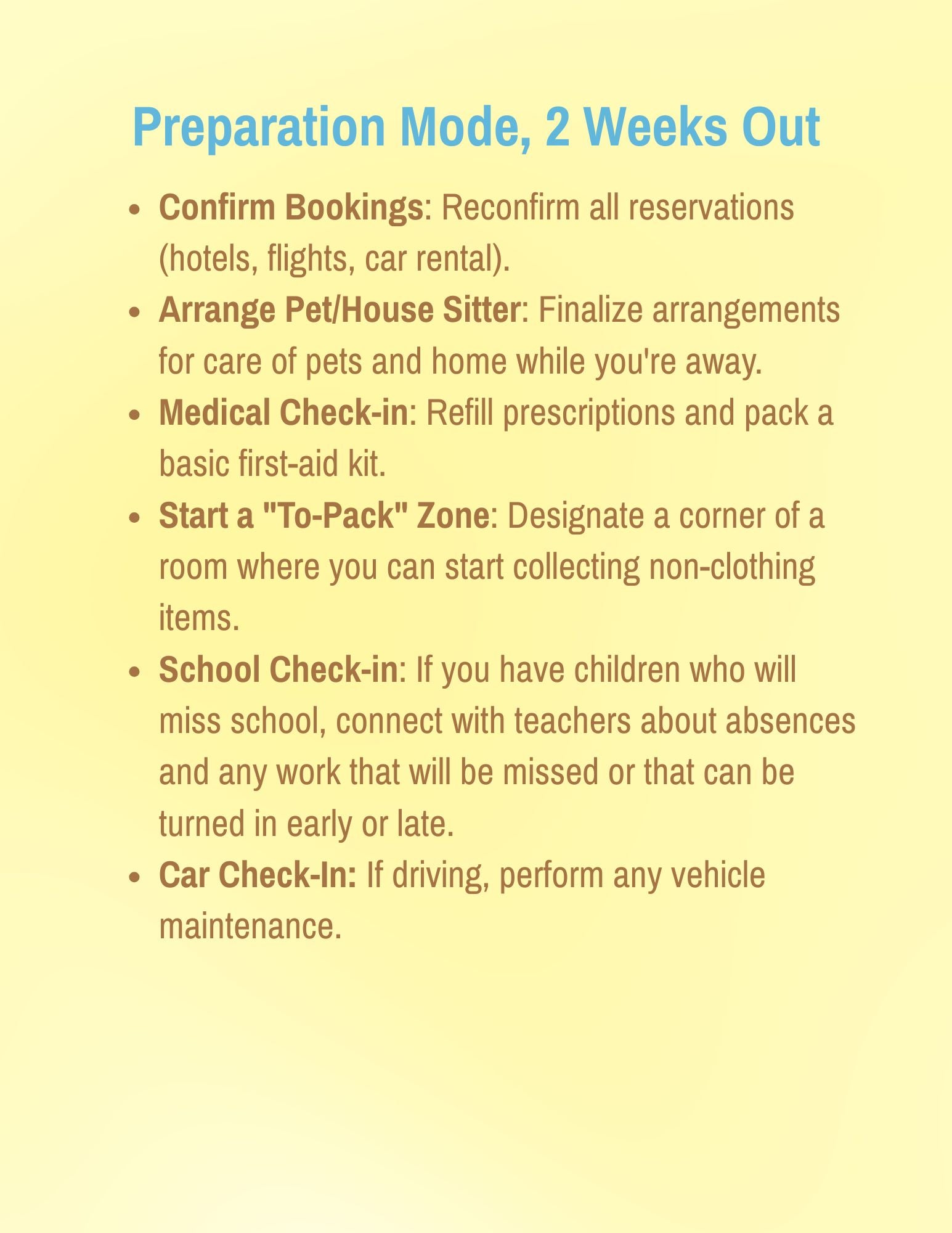 Travel Helpful Hints Guide