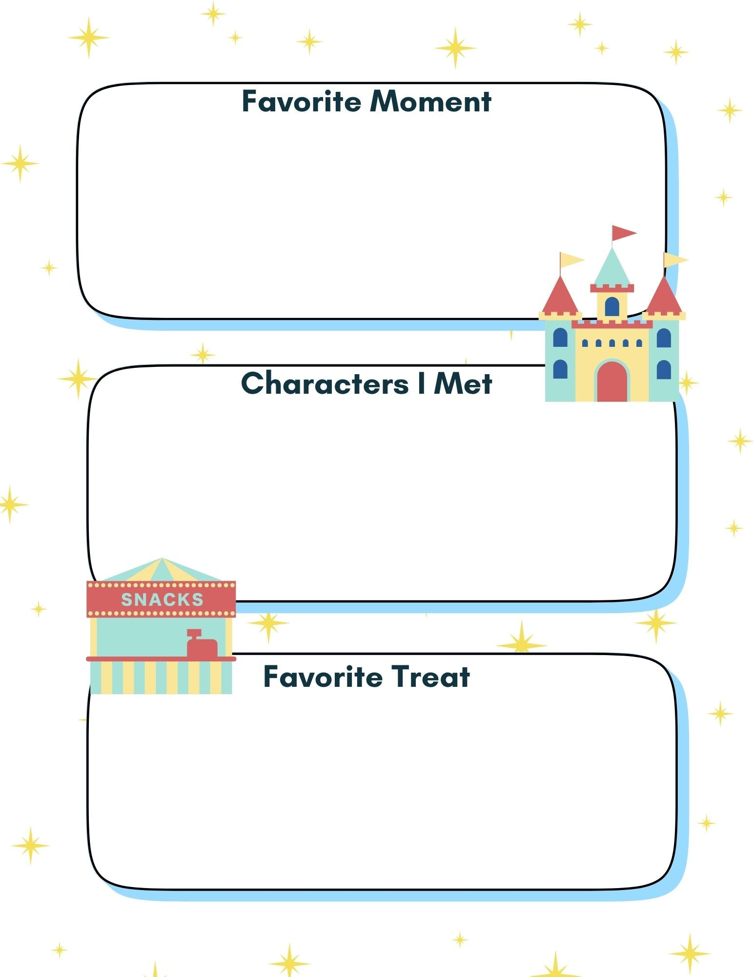 Disney Travel Journal